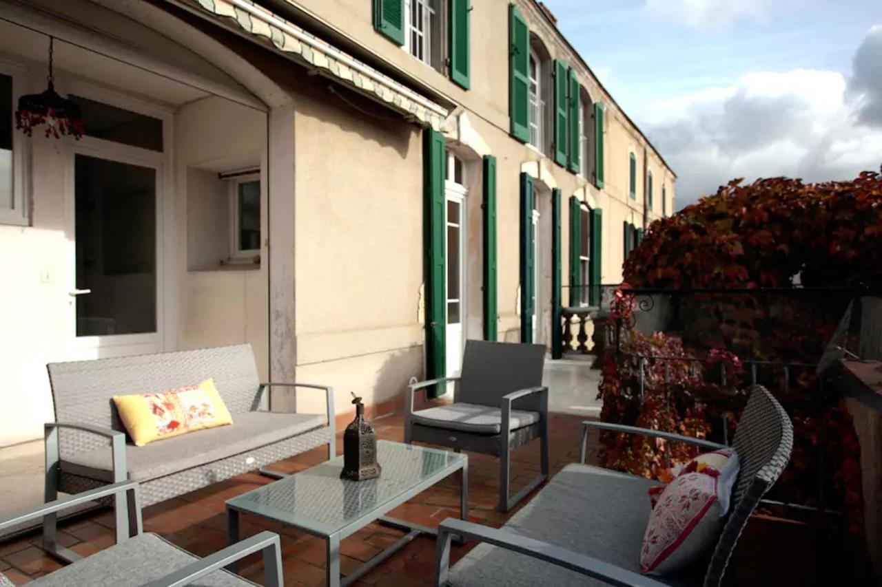 Maison De Maitre A Bram # Jacuzzi Eksteriør billede